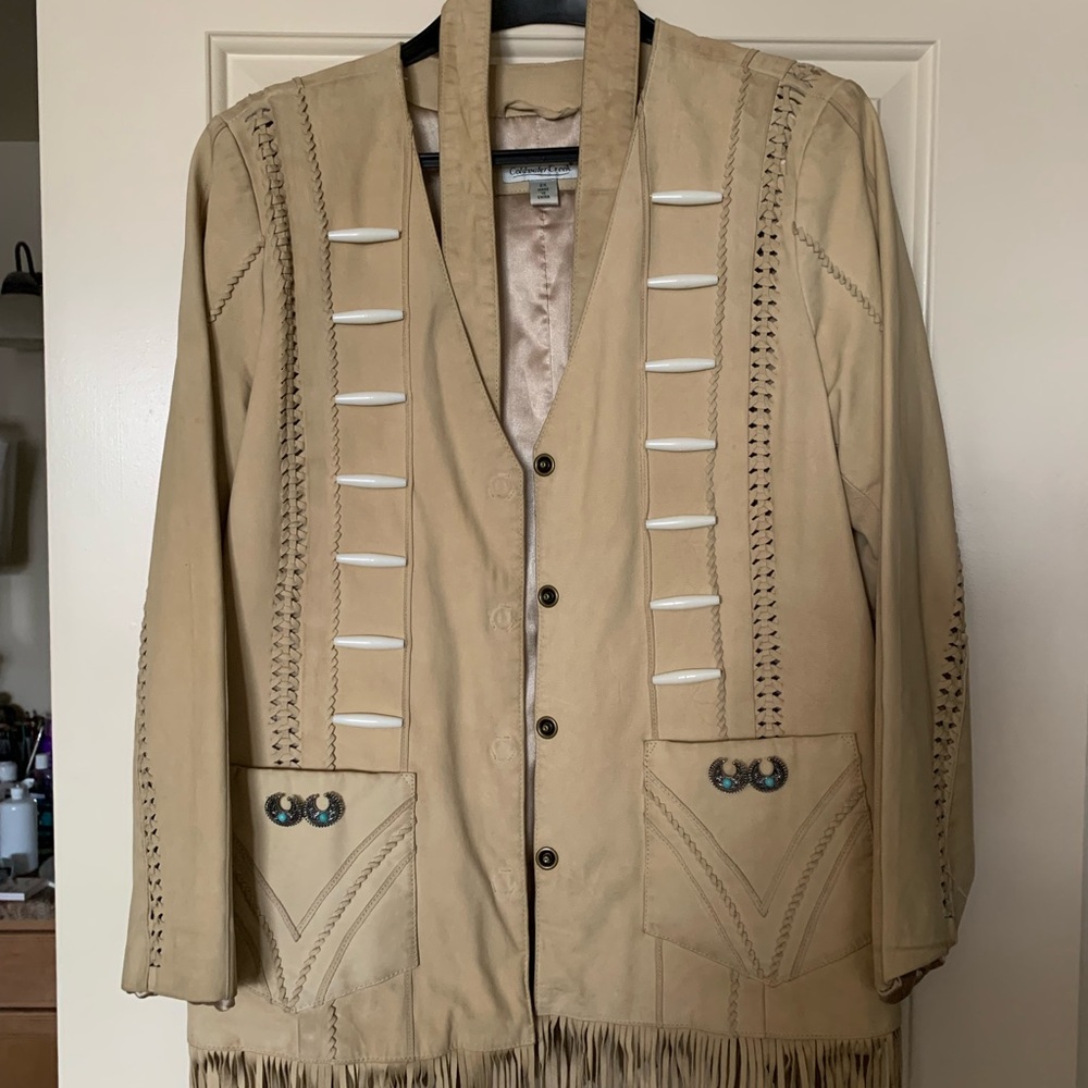 Coldwater Creek Leather Jacket